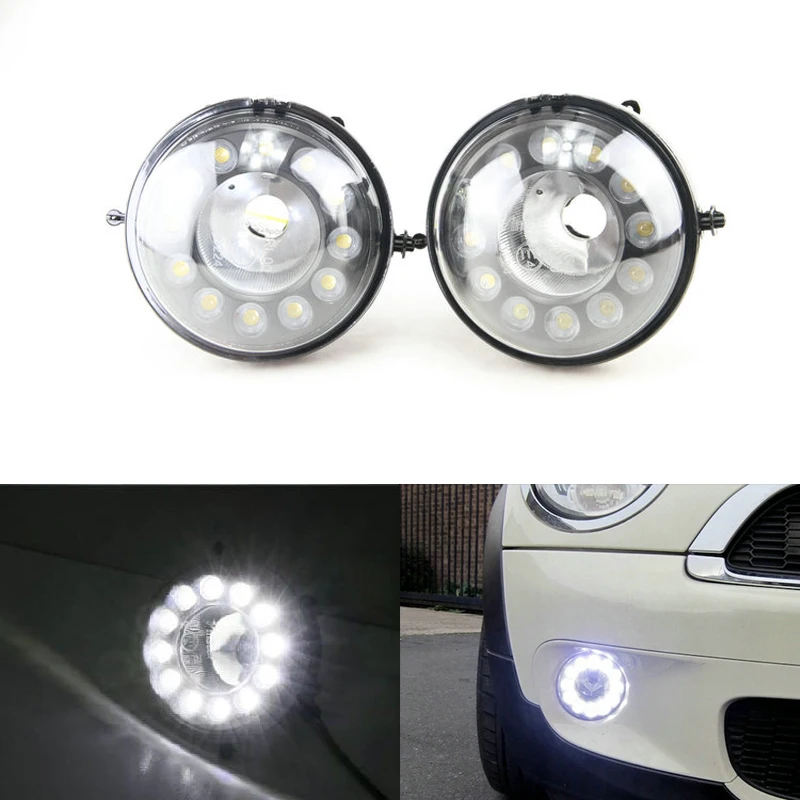

New arrival Fog Position DRL LED Daytime running Lights Turn signal light for Mini COOPER R55 R56 R57 R58 R59 R60