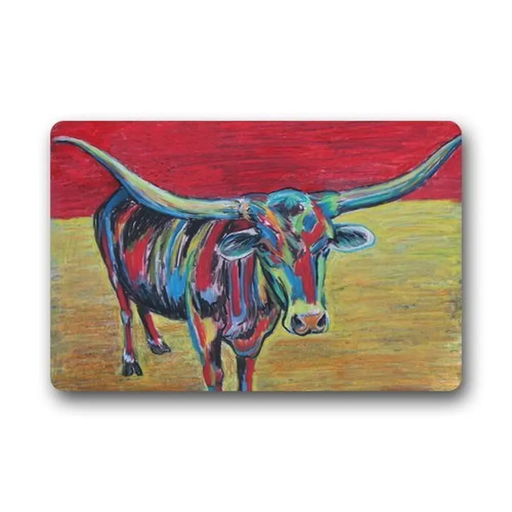 Novelty Design Milk Cow Entrance Door Mat Funny Doormat Bathroom Door