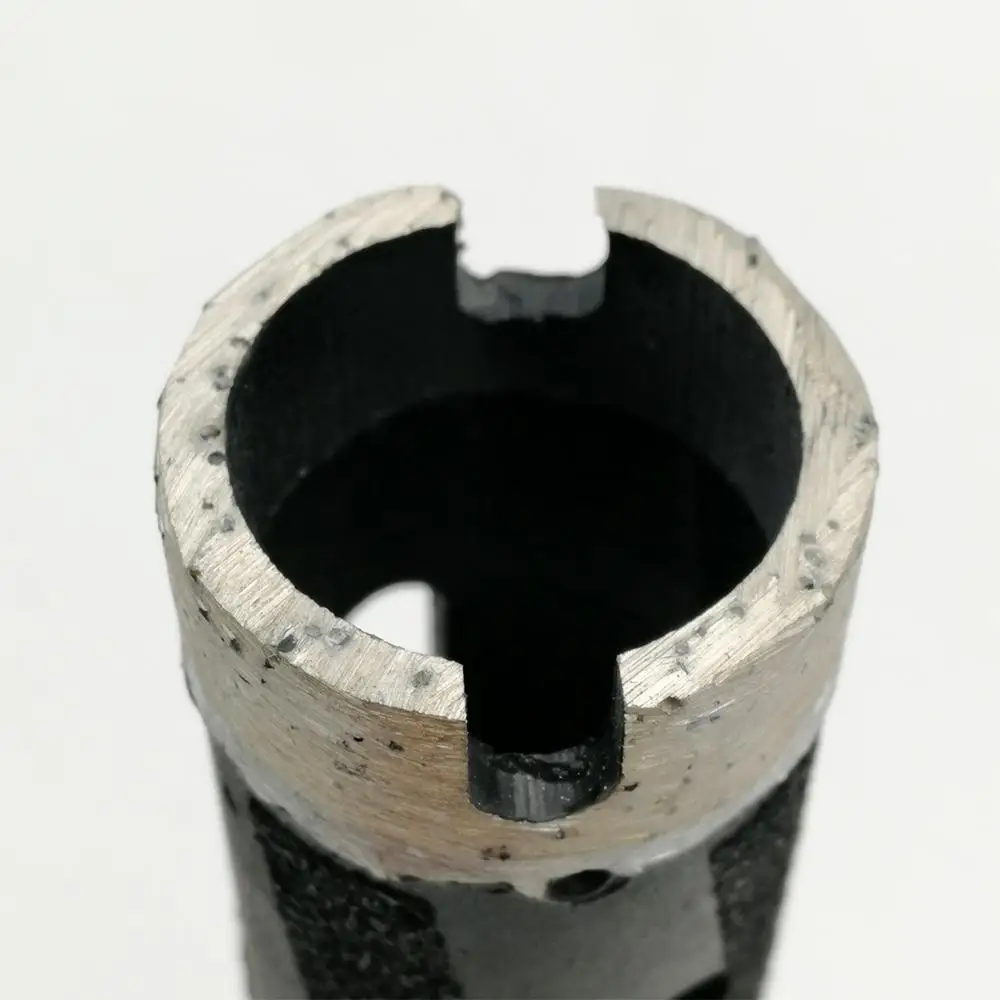 SHDIATOOL 2pcs M14 Dia 25mm Laser Welded Diamond Dry Drilling Core Bits With Side Protection Drill Bits Granite Marble Hole Saw