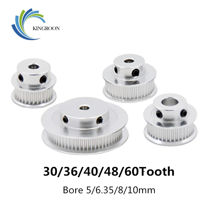 gt2-timing-pulleys-30-36-40-60-tooth-2gt-wheel-parts-bore-5mm-8mm-aluminium-gear-teeth-width-6mm-10mm-3d-printers-part-kingroon