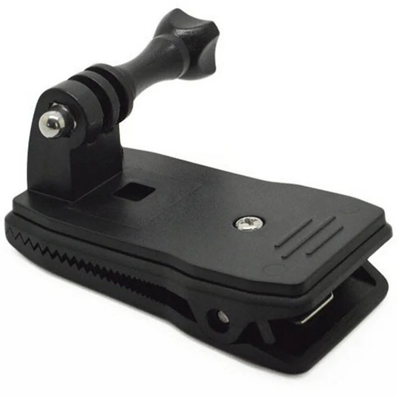 

New 360 Degree Rotary Backpack Hat Clip Clamp Mount for Gopro Hero 5 3 4 Session SJCAM SJ4000 For Xiaomi Yi 4K Go Pro Accessory