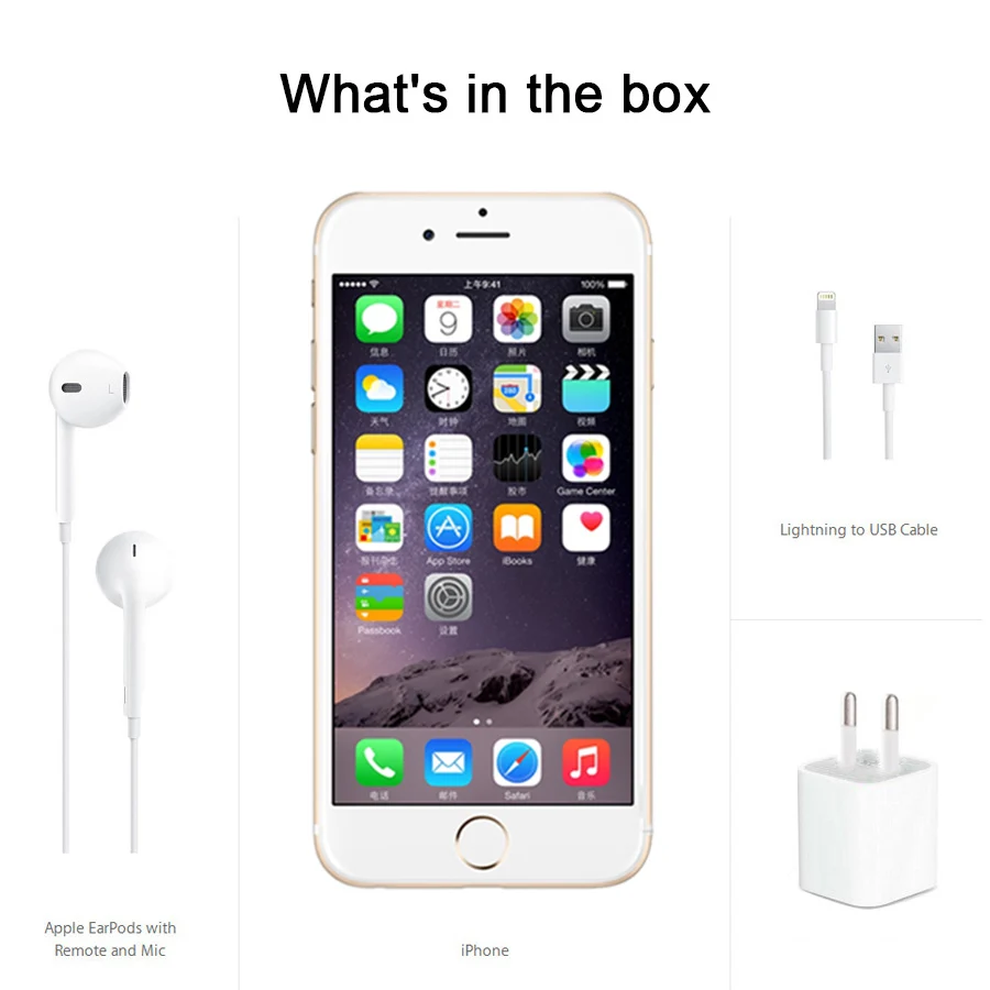 Unlocked Apple iPhone 6 IOS Dual Core 1.4GHz 1GB RAM 16/64/128GB ROM 4.7 inch 8.0 MP Camera 3G WCDMA 4G LTE Used Mobile phone Unlocked Apple iPhone 6 IOS Dual Core 1.4GHz 1GB RAM 16/64/128GB ROM 4.7 inch 8.0 MP Camera 3G WCDMA 4G LTE Used Mobile phone