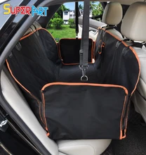 Dog Car Seat Cover Waterproof Nonslip Hammock Style Pet Back Seat Cushion for Truck SUV Van
