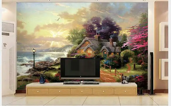 3D House Painting paper plywood picture - more detailed picture about new large 3D House Painting paper plywood picture - more detailed picture about new large