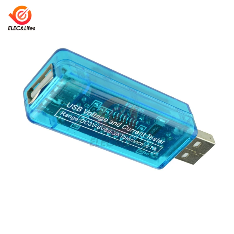 Voltage Current Tester Smart Electronics Digital USB Mobile Power Charging voltage detector USB Charger Doctor Voltmeter Ammeter