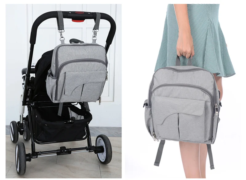 2019 пеленки сумка USB подгузник сумка водостойкая Материнство путешествия рюкзак Дизайнер уход за младенцем сумка для детской коляски