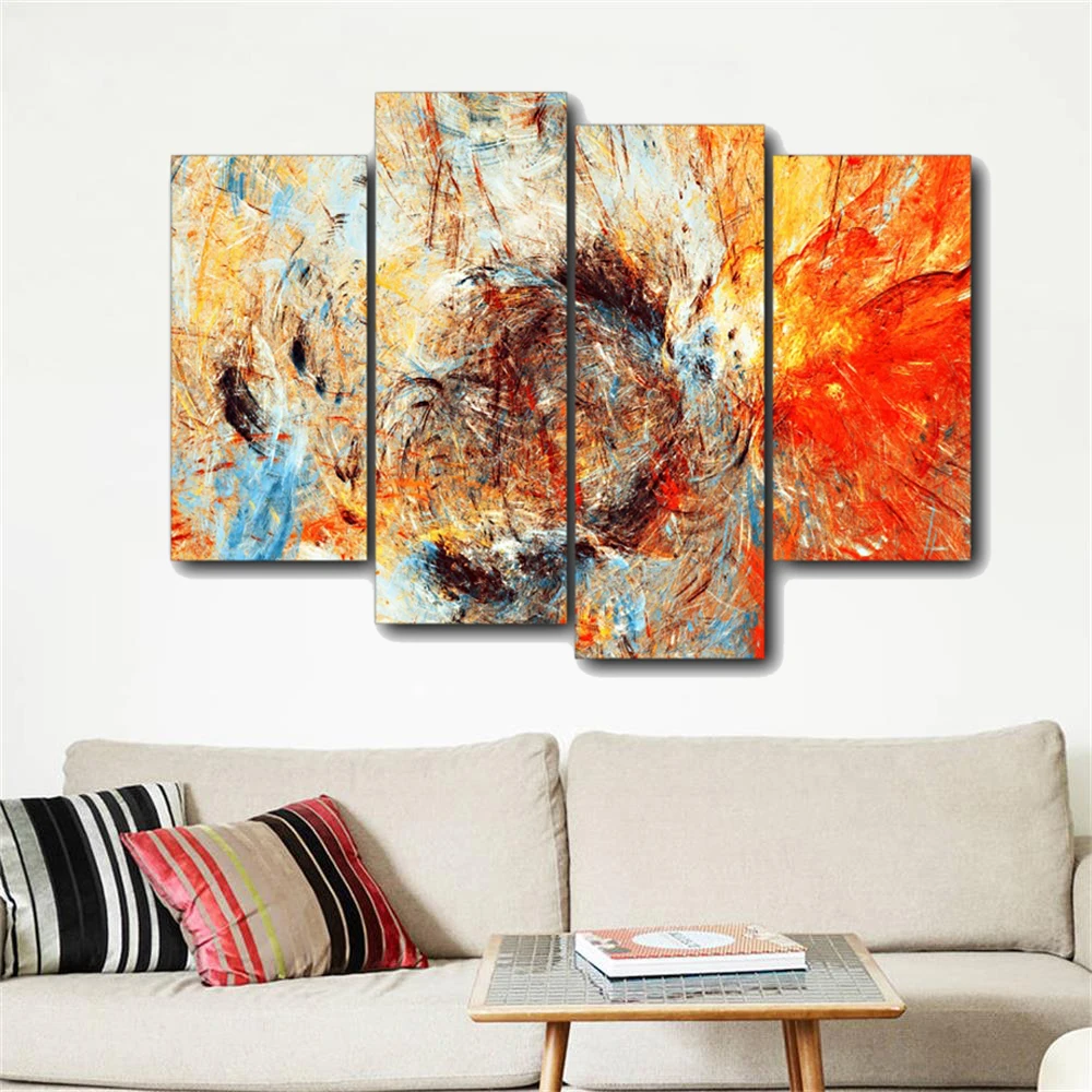 Watercolor Trees Abstract Canvas Art Poster Decorative Picture Modern Home Decor