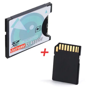 

Xiwai Cablec WIFI Adapter Memory Card TF Micro SD to SD SDHC to CF Compact Flash Card Kit