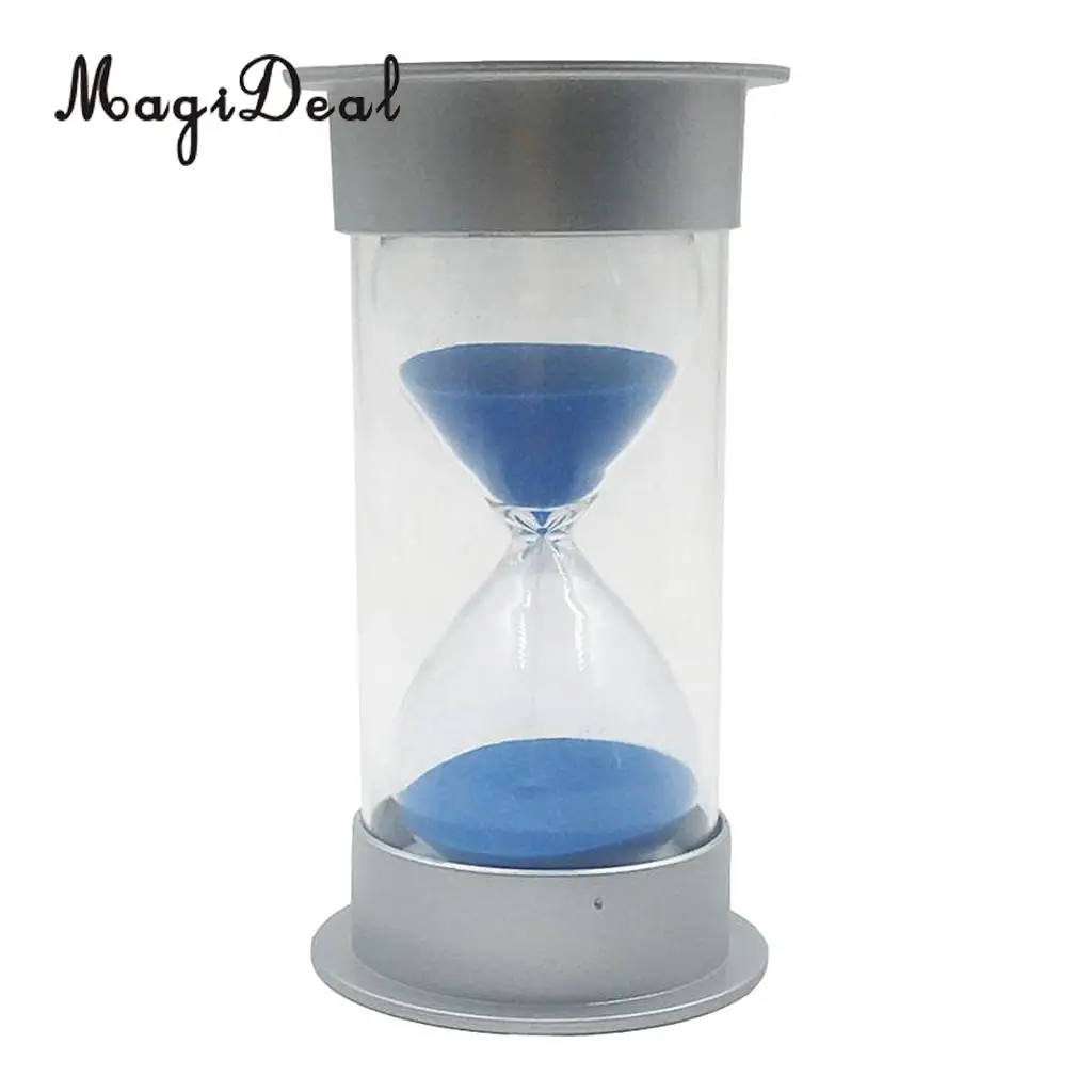 MagiDeal 10/15/20 Sec 2 Minutes Colorful Sandglass Hourglass Sand Clock Home Decor Shelf Display Timer Kids Xmas Gift