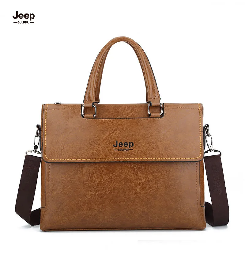 

best seller! SULPPAI jeep merchant brand briefcase laptop bag men's casual bag shoulder bag PI621