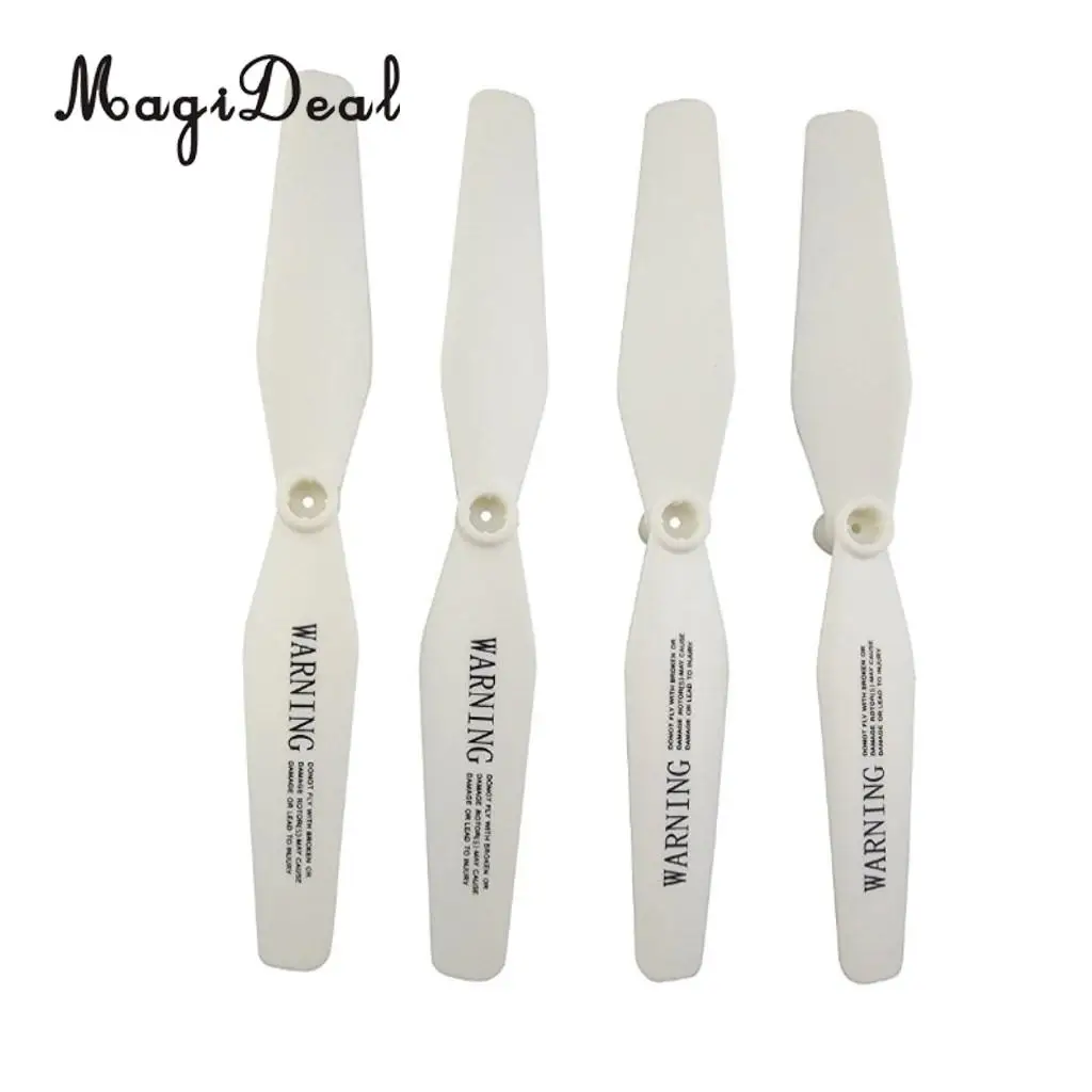 MagiDeal 4Pcs RC Quadcopter Parts Propeller Prop for VISUO XS809 XS809W XS809HW 8807 RC Helicopter Model Protective Protector