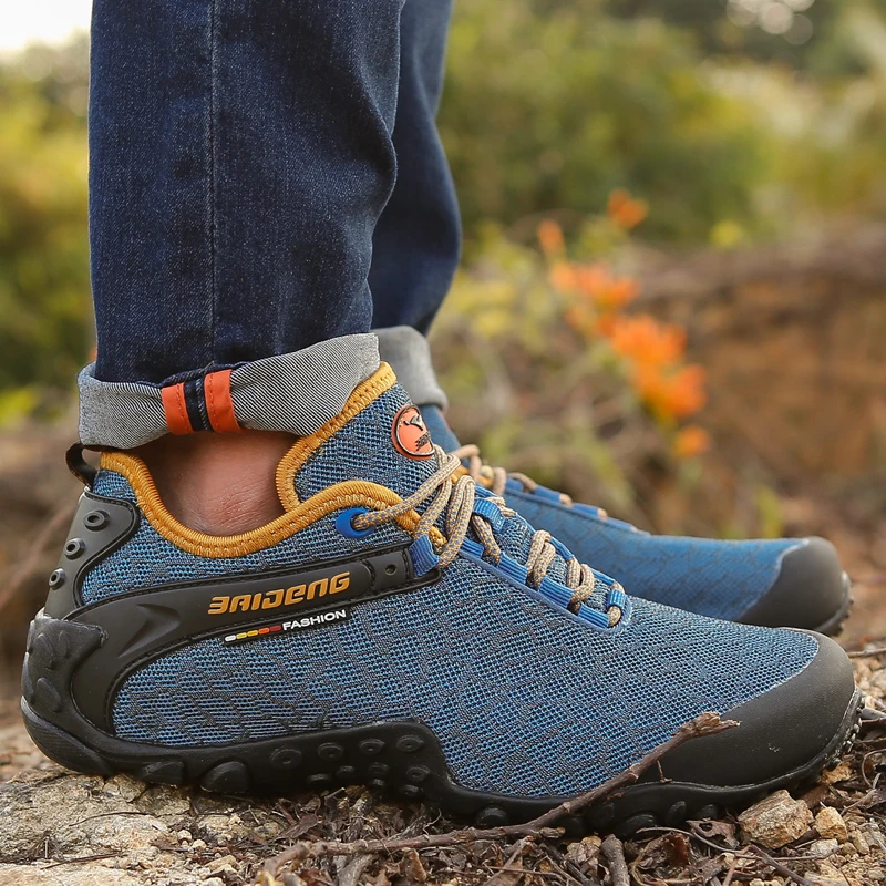 

men sport running shoes low top breathable training shoes mesh outdoor walking travel shoes men running sneakrers ankle boots