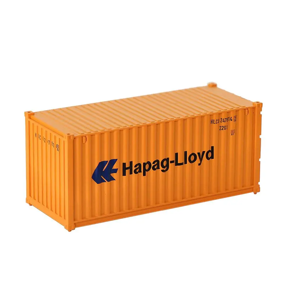 5 шт. 20ft грузовой контейнер накладки для модели аксессуары для поезда 1: 87 20 футовый контейнер C8726 - Цвет: Hapag-Lloyd