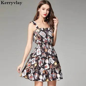 

High -End Summer Print Backless Strapless Sexy Dress Vestidos Mujer 2020 Women Beach Dress Sukienka Damska Robe Femme K2010