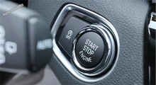 For BMW 2-Series Active Tourer 2015 – 2017 218i 220i 228i More Fashion Car Start Stop Engine System Key Switch Button Cover Trim