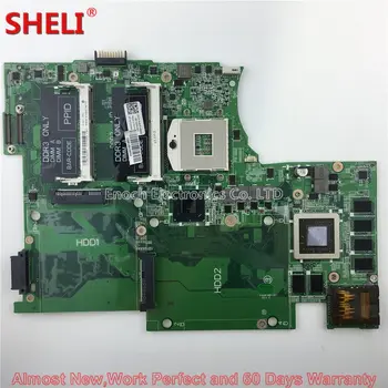 

MOUGOL CN-0YW4W5 0YW4W5 YW4W5 Laptop Motherboard For Dell XPS 17 L702X DAGM7MB1AE1 GT555M System Board Main Board SKU: