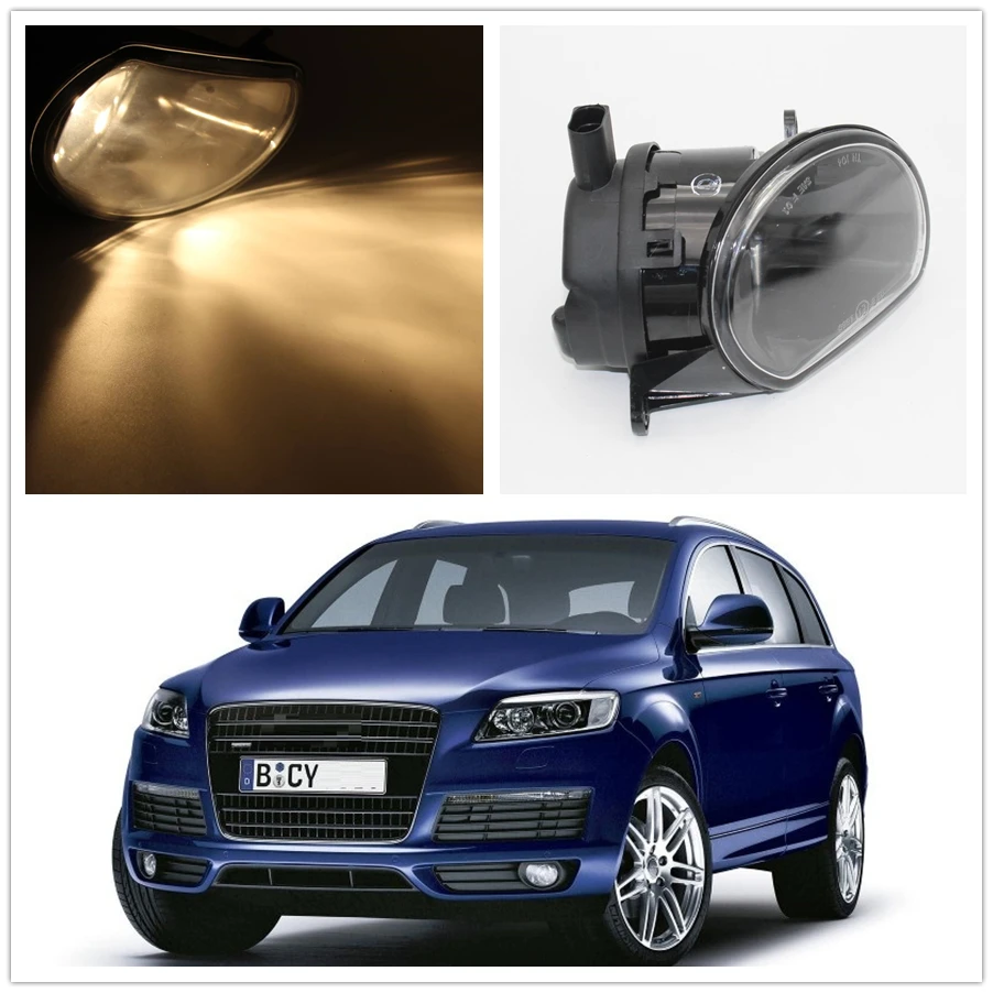 Left Car Light For Audi Q7 2006 2007 2008 2009 Car styling Front