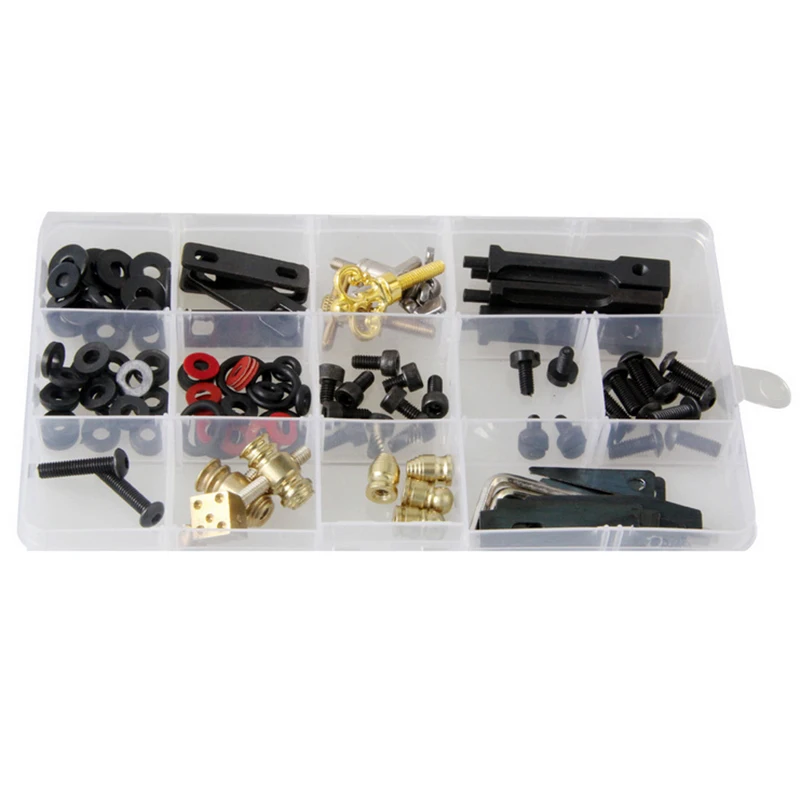 

Portable Tattoo Repair Tools Accessories Set with Box for Tattoo Machine Device Kit Parts Supplies High Quality