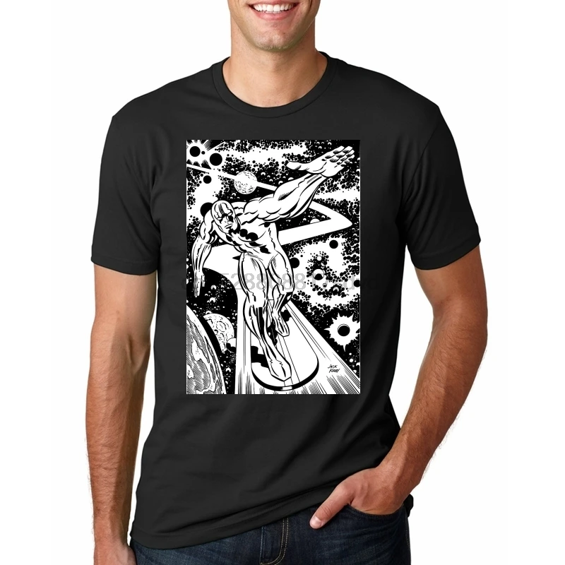 

Silver Surfer Avengers Superhero Xmen Comics T Shirt MenS Size S To 4Xl