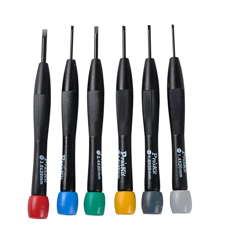 6 in 1 Precision Screwdriver Set Non Slotted Screw Driver Repair Hand Tools Kit 8PK