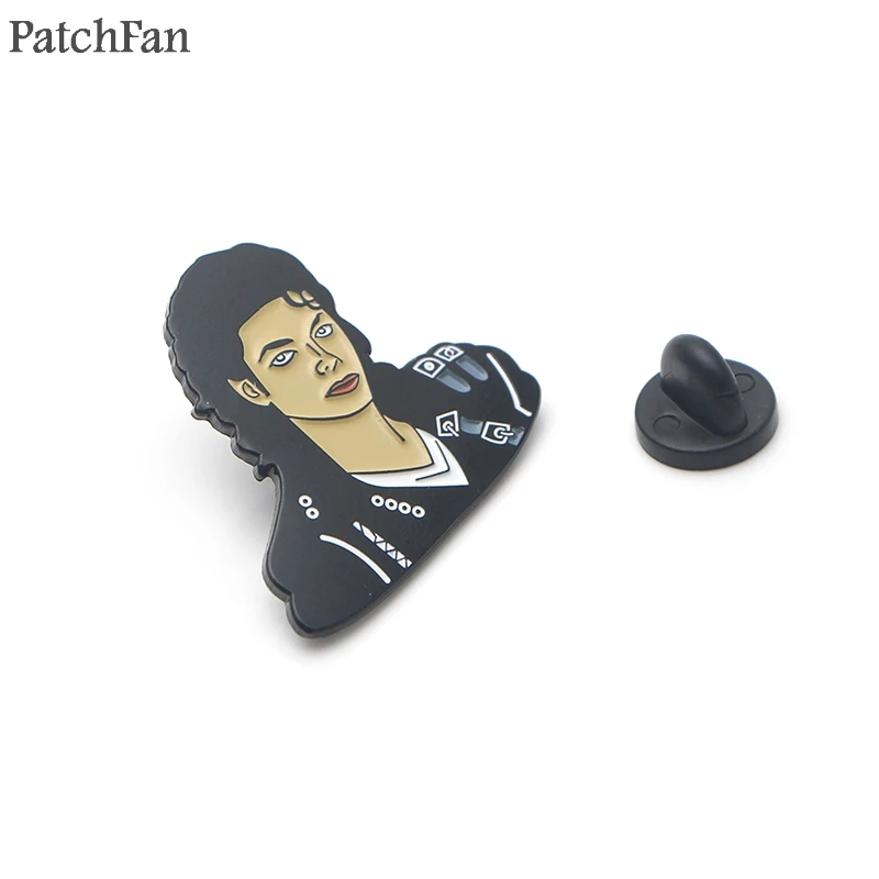 Patchfan 90s металлические цинковые эмалированные булавки трендовая медаль para рюкзак рубашка одежда сумка броши значки для мужчин и женщин A1786