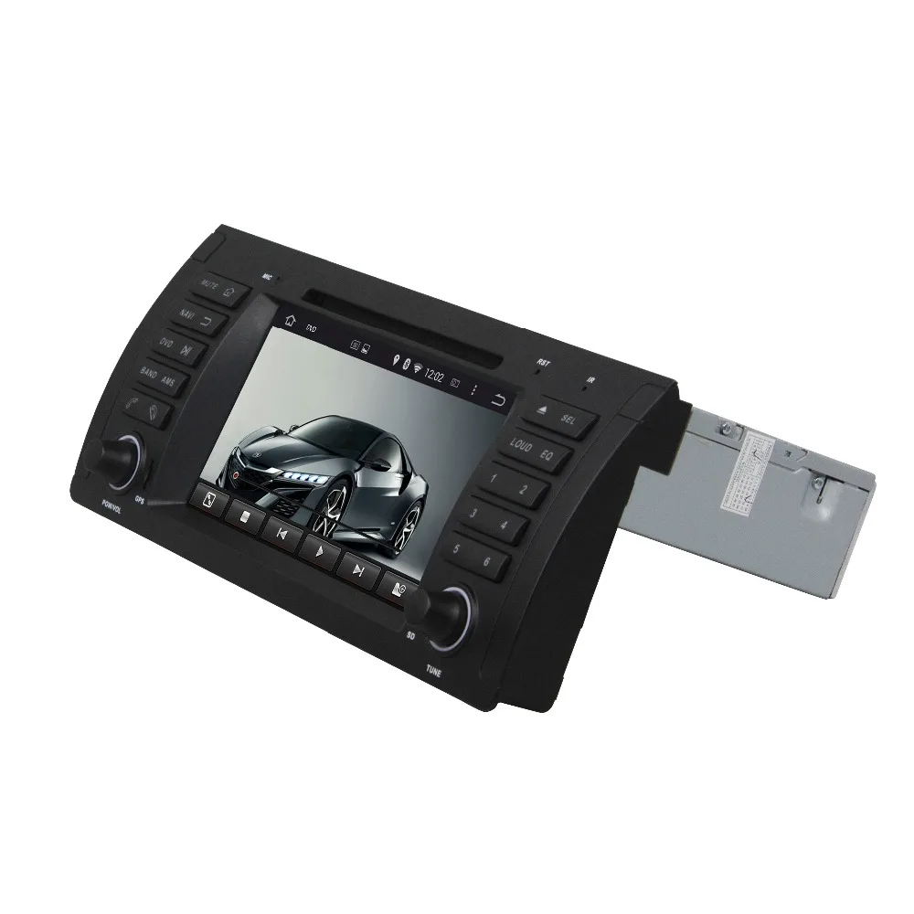 Clearance 2GB RAM Quad Core 7" Android 8.1 Car Audio DVD Player for BMW M5 E39 X5 E53 With CRadio GPS WIFI Bluetooth 16GB ROM USB DVR OBD 1