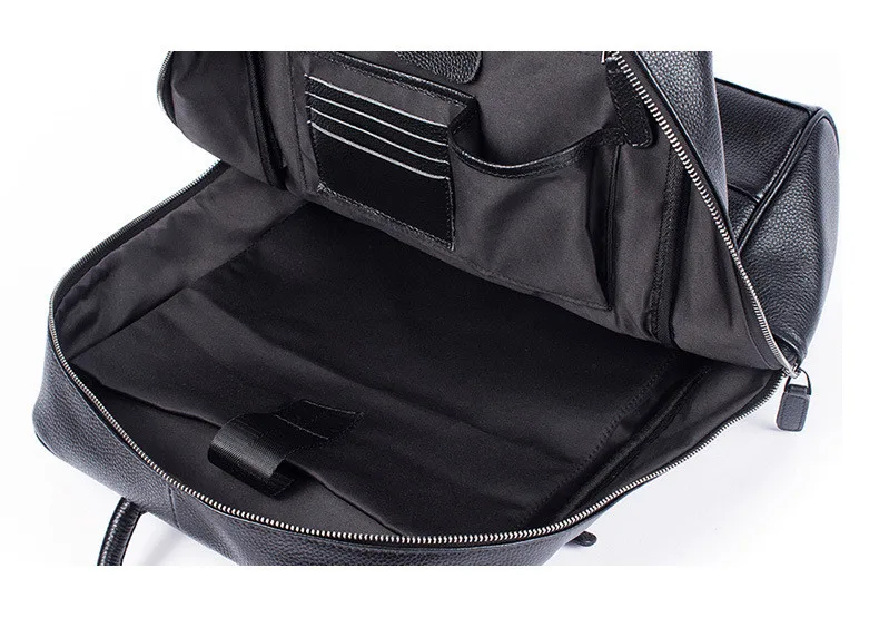 genuine leather men backpack (13)
