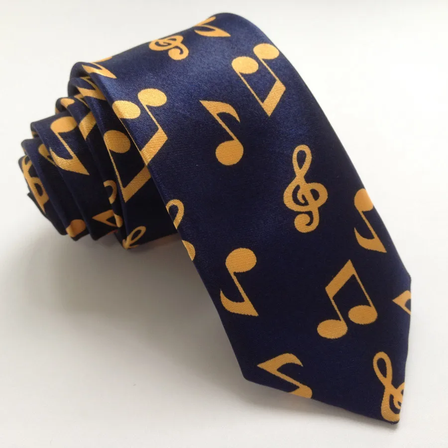 Мода Gravatas для Мужчин Музыкальный галстук
