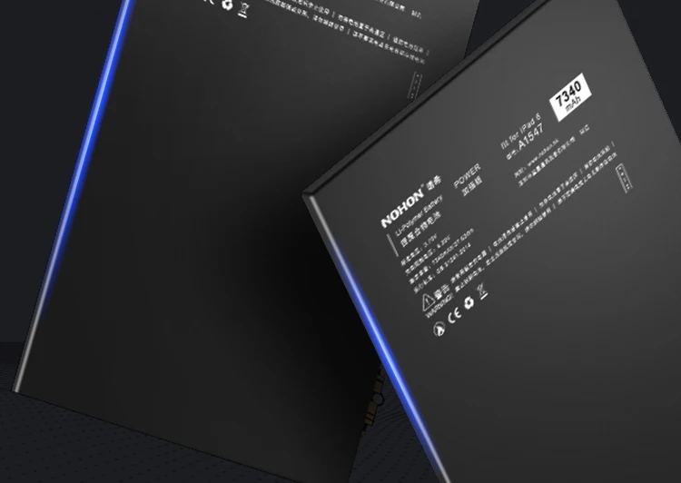 Nohon Battery For iPad 6 Air 2 A1547 7340mAh A1566 A1567 Li-polymer Tablet Bateria +Free Tools For Apple iPad Air2 iPad6 Battery Details (09)