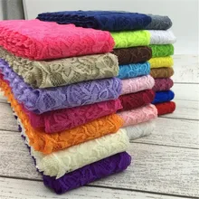 2Yards 8cm width 23colors Elastic Lace Fabric DIY Crafts Sewing Suppies Decoration Accessories For Garments Elastic Lace Trim