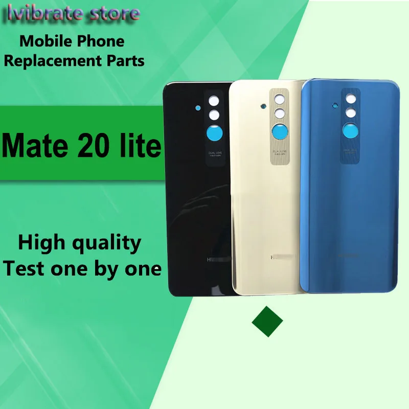 Задняя крышка из стекла для Huawei mate 20 lite сменный кожух lite|Корпусы и рамки мобильных