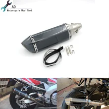 

4 Color 51MM Universal Modified Escape Moto Akrapovic Exhaust Motorcycle Scooter Dirt Bike Muffler Pipe YZF600 R6 YZF1000 R1 CBR