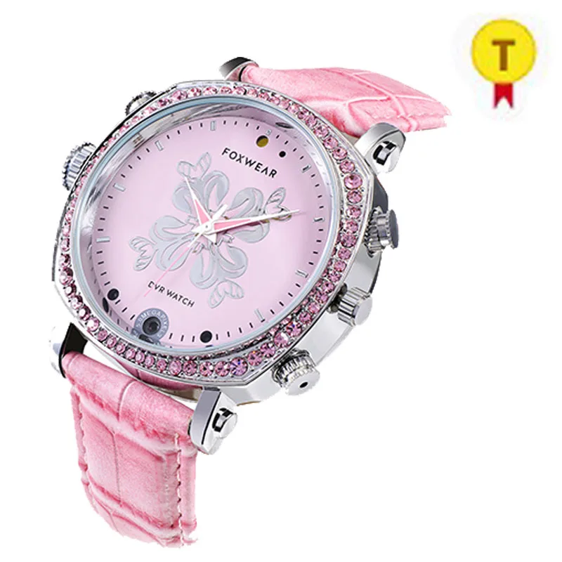 

2017 Fashion Design Special Lady Video Smart Watch Collect Proof When Drive Car or Outdoor Sport Good Protect for Lady Watch