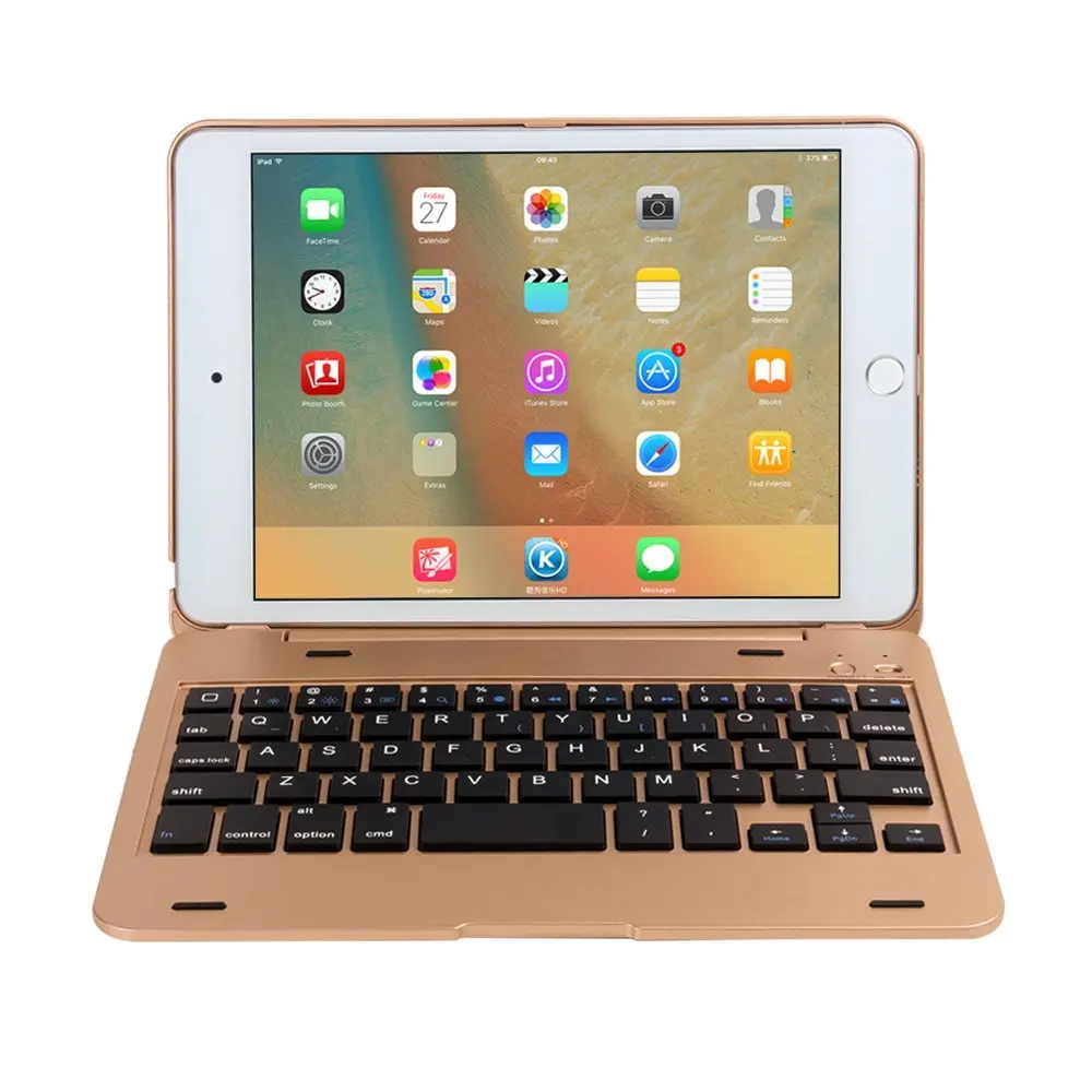 Flip Keyboard para Apple Ipad 9.7 2023 2023 ar Pro 9.7 Case Case Teclado Bluetooth para Ipad Mini 7.9 Case Teclado - Imagem 6