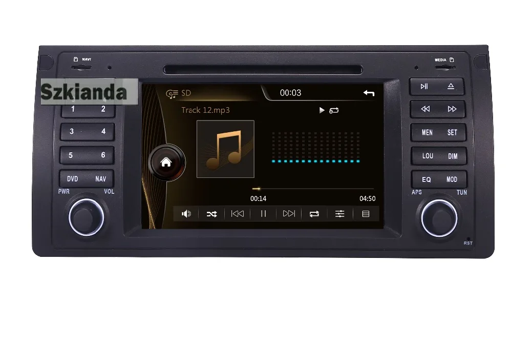 UI " автомобильный DVD gps для BMW E39 X5 E53 с gps Bluetooth Радио USB SD Руль управления Canbus карта