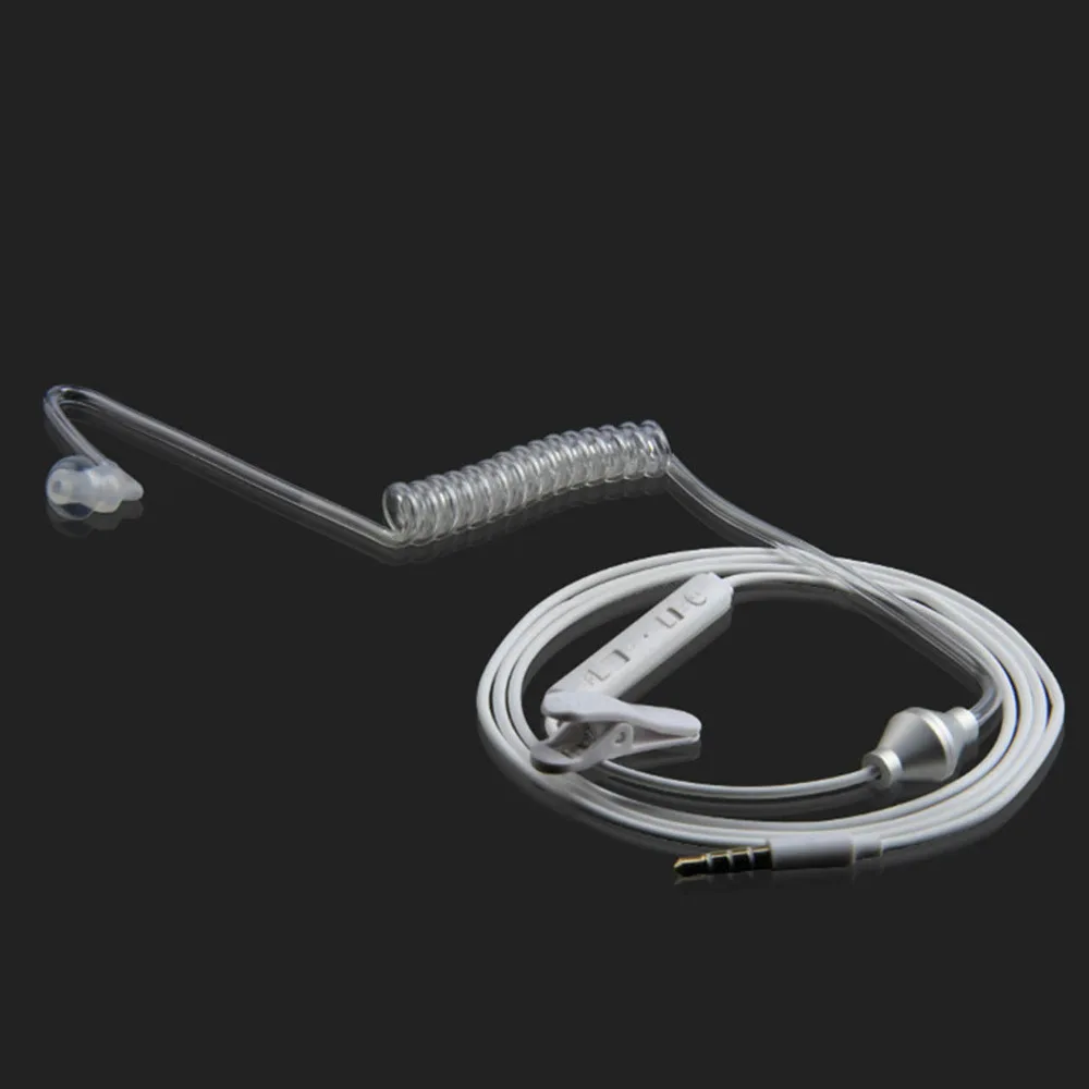 FBI Style In-Ear Headset Security Super Bass Stereo Noise Isolating Earphones Earpiece Radiation protection Earphone FBI Style In-Ear Headset Security Super Bass Stereo Noise Isolating Earphones Earpiece Radiation protection Earphone