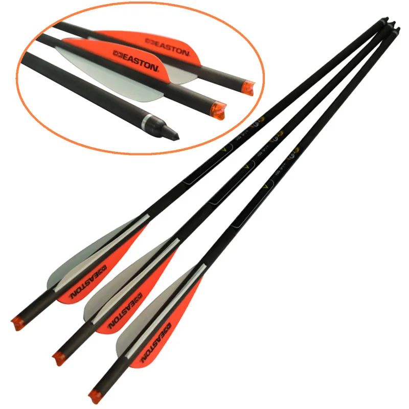 Buy 6pcs/ 12pcs 20 inch Carbon Crossbow Bolts with