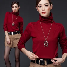 Hot sale Fashion Women New Long Sleeve Pullovers celebrity style winter knitwear Sweater