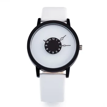 

Reloj Pareja Watches Women Men Quartz-watch Lovers' Watch Leather Wristwatches Clock Watche