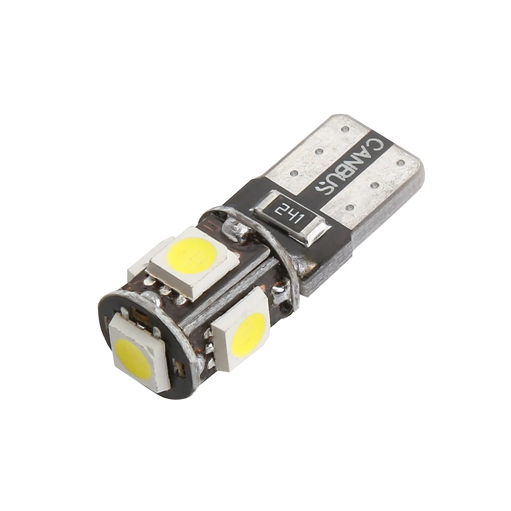 10 шт. Led T10 W5w 5smd 5050 Led Автомобильный светильник W5w 194 168 ...