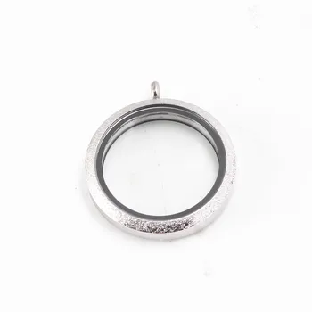 

10Pcs/lot 20mm 25mm 30mm Twist Screw Silver Shine Stainless Steel Floating Lockets Pendant Floating Charms Memory Locket Jewelry