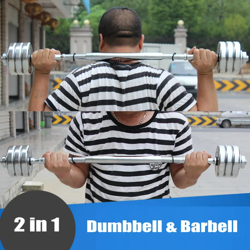 Штанга 2 в 1 из чистой стали с двойным покрытием 15 кг|barbell dumbbell|dumbbell kgdumbbell men |