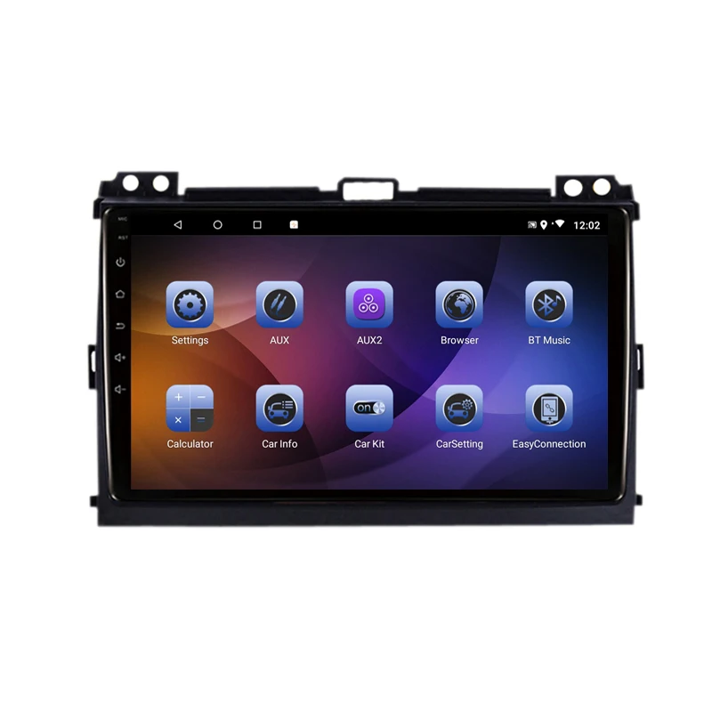 Top 9" 4G RAM 2.5D IPS 8 Core Android 9.1 Car DVD Multimedia Player GPS For Toyota Prado 120 Land Cruiser 2004-2009 radio navigation 15