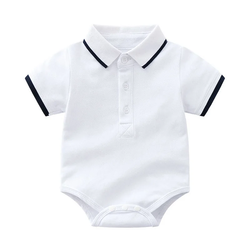 Newborn Romper White Onesies Baby Clothes Cotton Bulk Clothing First