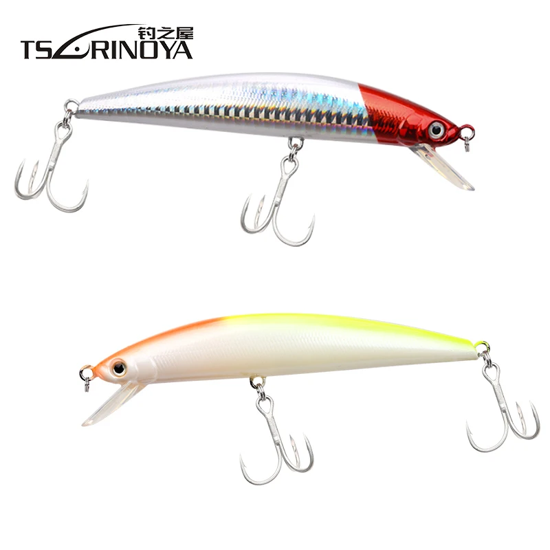 

Trulinoya DW15 Minnow lures 120mm 18g Fishing Hard Lures Saltwater Freshwater Big Hard Bait Fishing Lure feeder Carp fishing