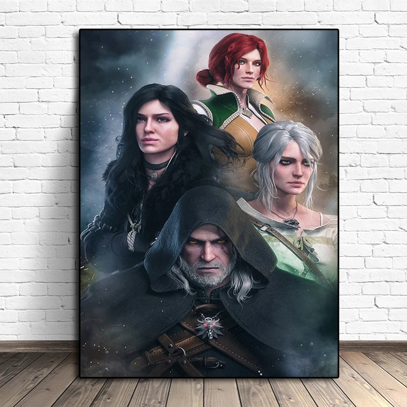 Популярная игра HD Холст Плакаты печать настенная живопись для офисной комнаты