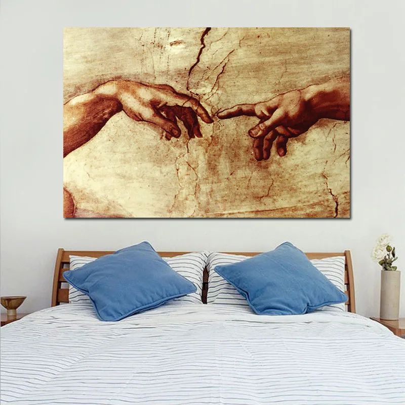 

Dropshipping Wall Art Canvas Poster Print Modern Style Oil Painting Picture For Bedroom Home Decoration no frame