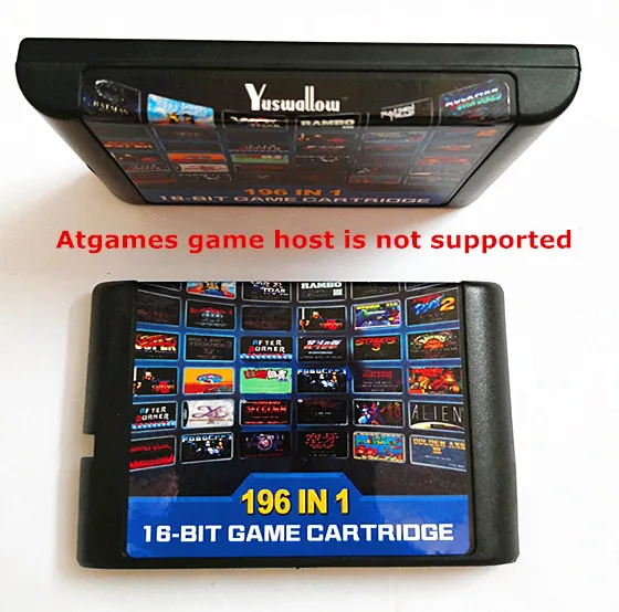Günstig 2018!!! 196 in 1 multi spiele teig als 112 in 1 und 126 in 1 Für Sega Mega Drive Für PAL und NTSC drop shipping