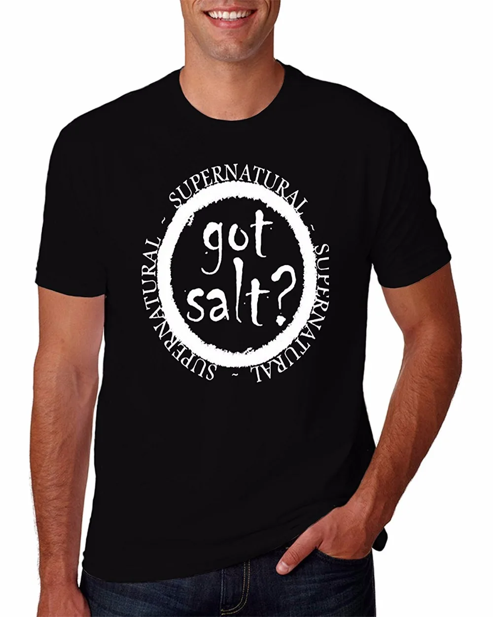 2017 Summer fashion Personality Design GOT SALT? SUPERNATURAL FUNNY T