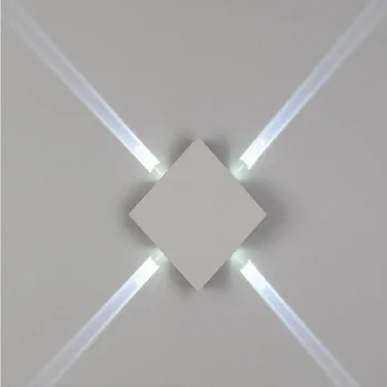 

Hot Modern 12W LED Wall Sconce Light Fixture Indoor Hallway Holofotes SpotLight Aluminum Decorative Lighting Faretto Spot Lamba